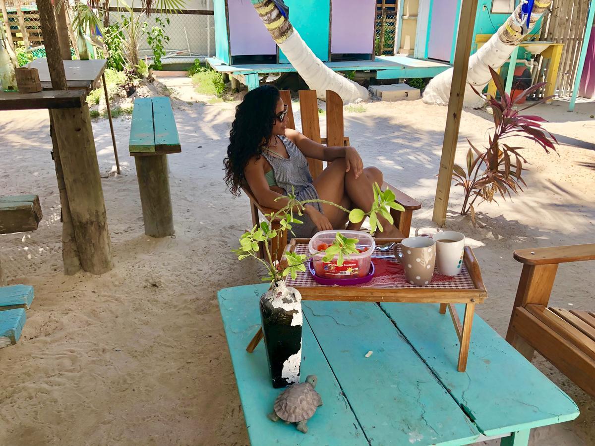 Tropical Oasis Pansiyon Caye Corker Dış mekan fotoğraf